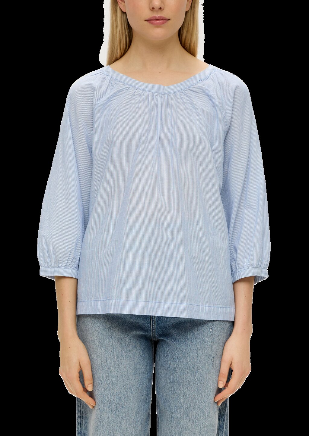 Bluse mit Raglanärmeln