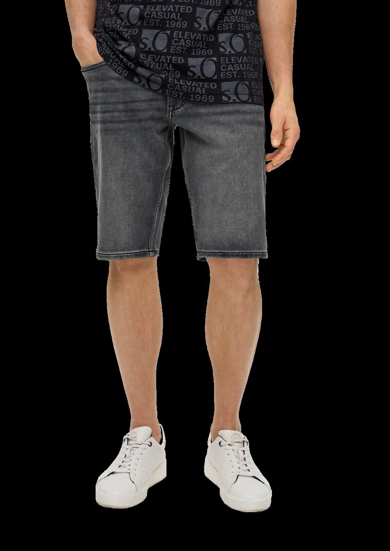 Bermuda-Jeans / Regular Fit / Mid Rise / Straight Leg