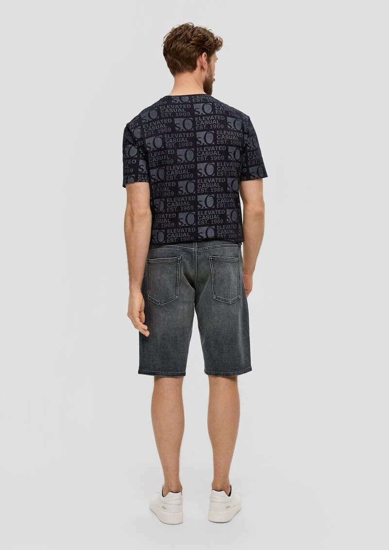 Bermuda-Jeans / Regular Fit / Mid Rise / Straight Leg