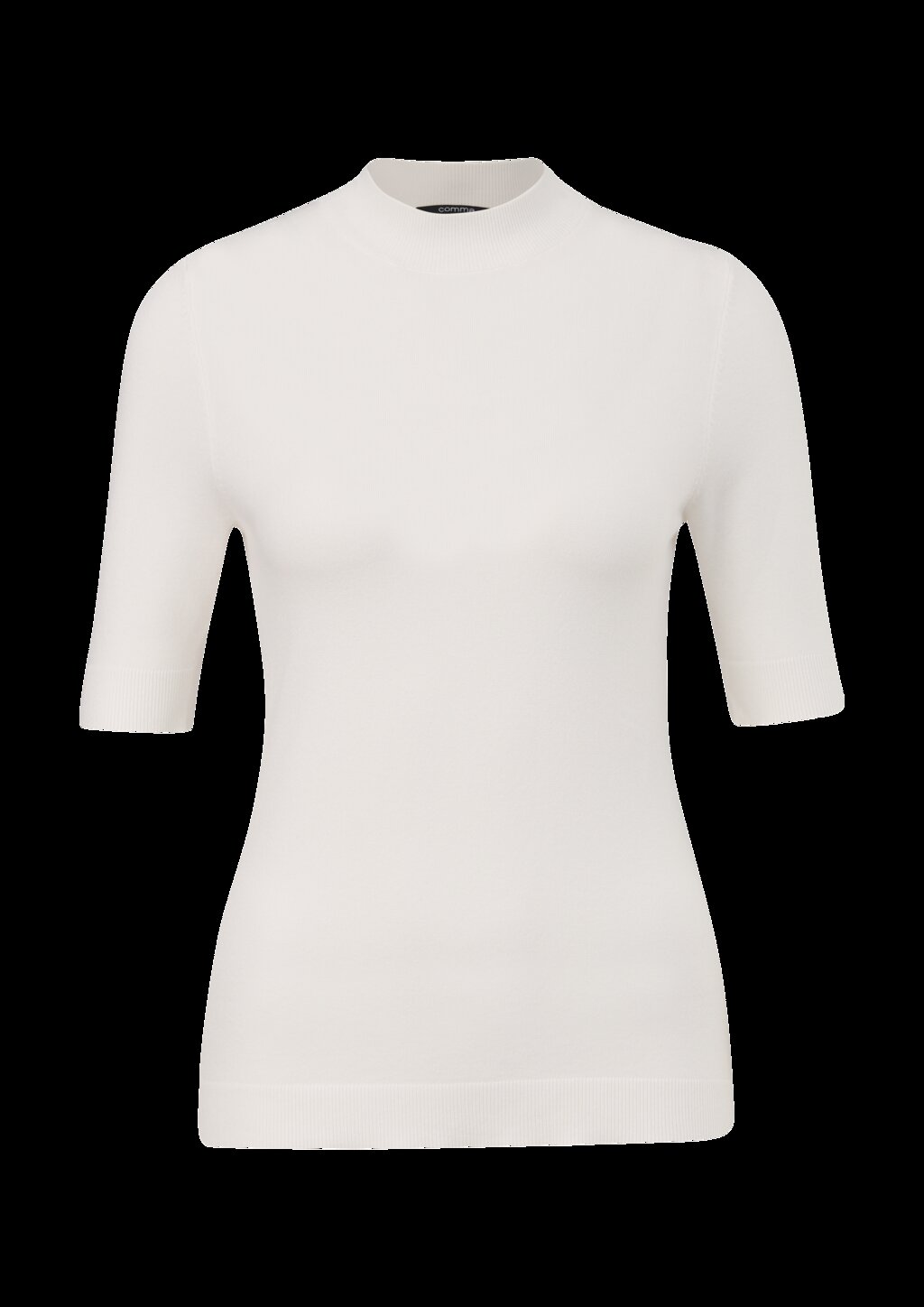 Feinstrickpullover mit Stehkragen