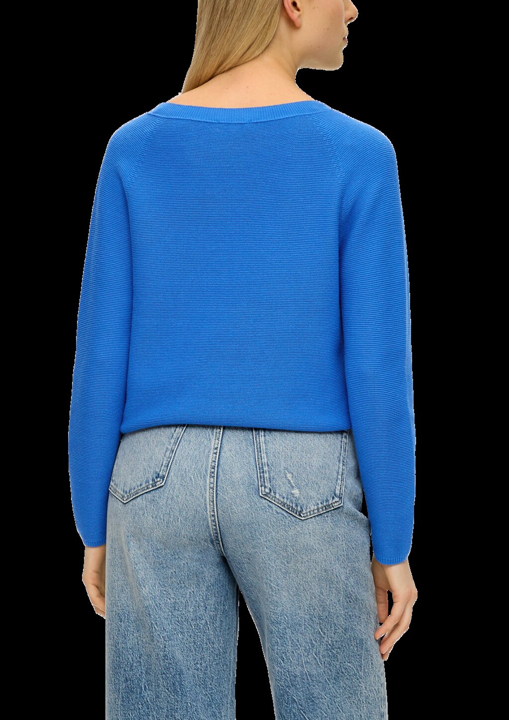 Pullover mit V-Ausschnitt