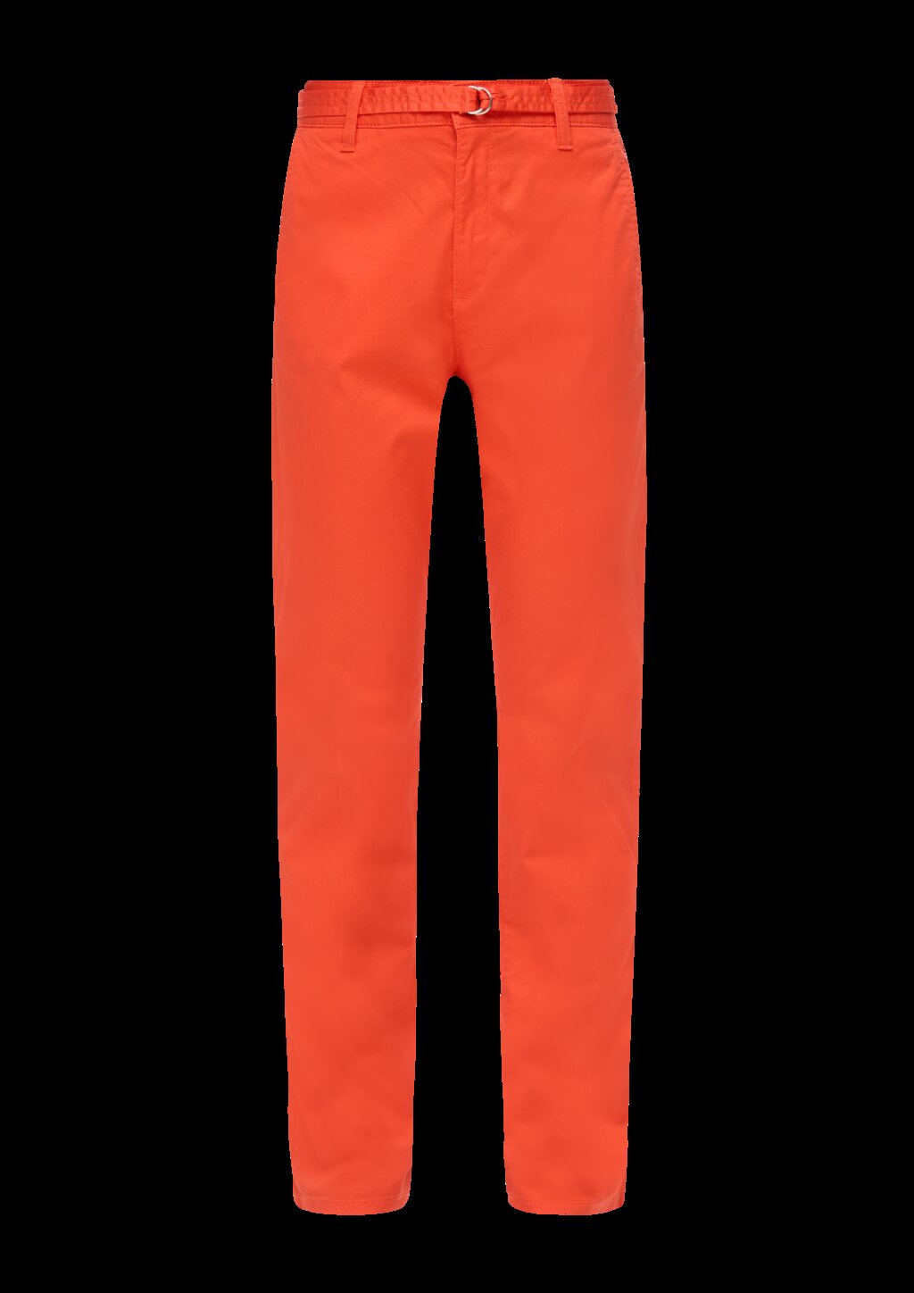 Regular: Chinohose mit Gürtel