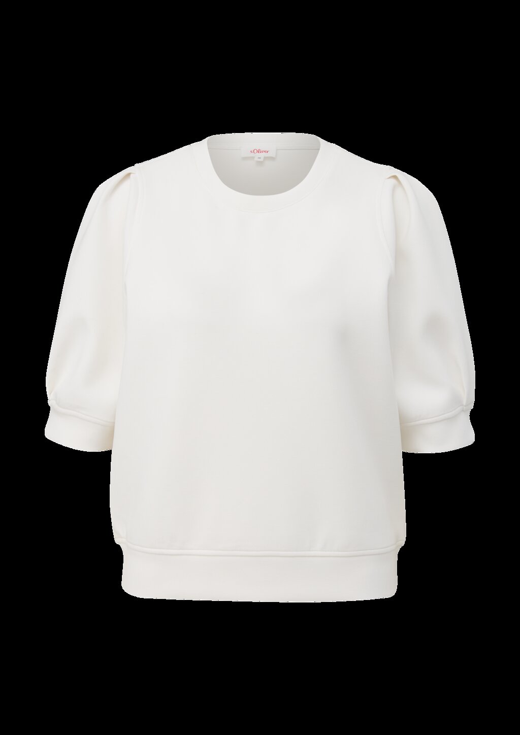 Kurzarm-Shirt aus Scuba