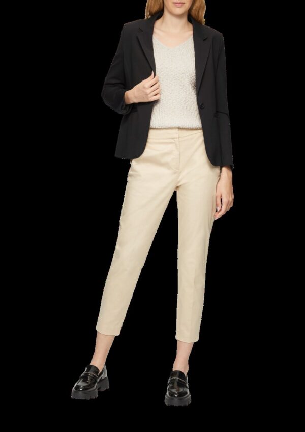 Pullover mit Glitzergarn und 3/4-Ärmeln