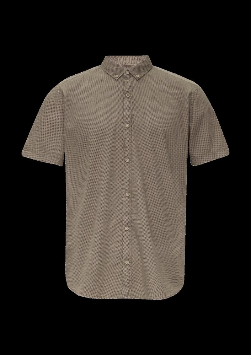 Regular: Kurzarmhemd mit All-over-Print