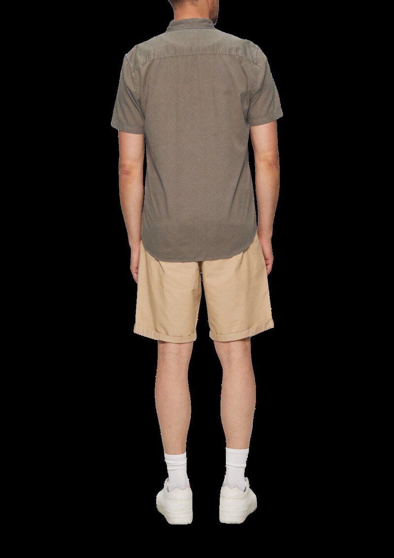 Regular: Kurzarmhemd mit All-over-Print