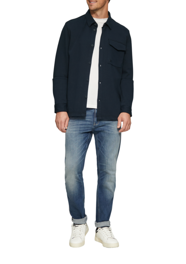 Lässiges Overshirt aus Sweat | 360° Circular Vision