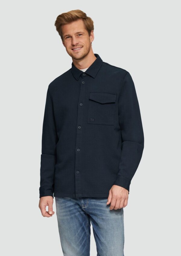Lässiges Overshirt aus Sweat | 360° Circular Vision