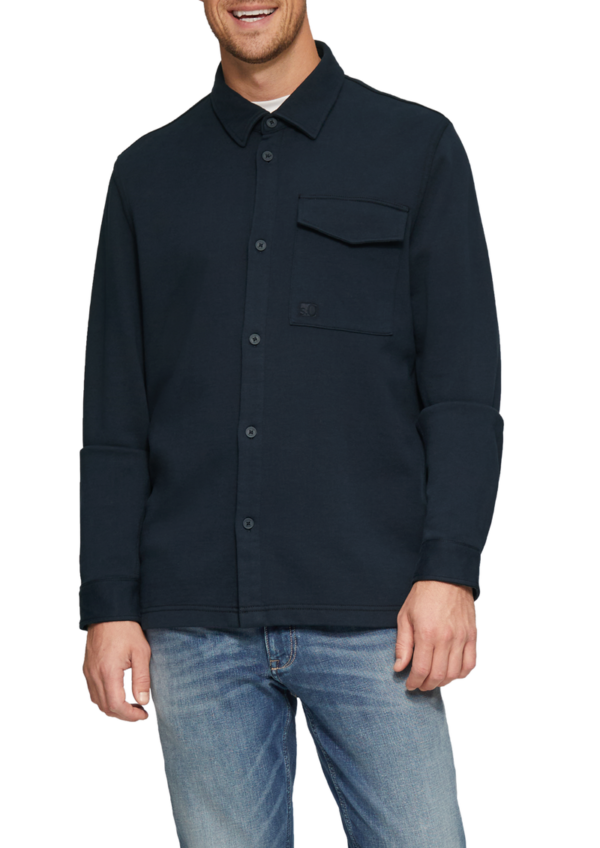 Lässiges Overshirt aus Sweat | 360° Circular Vision