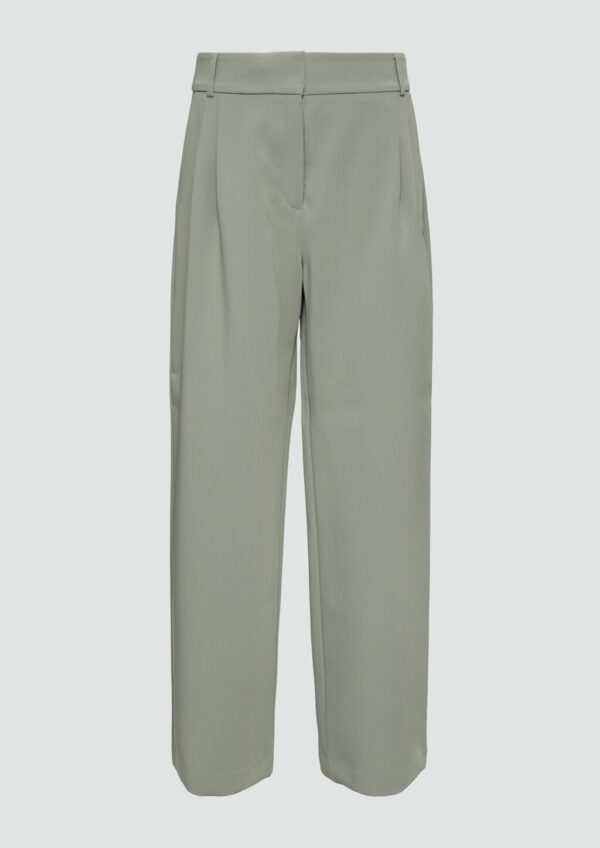 Relaxed: Twill-Hose mit extra weitem Bein