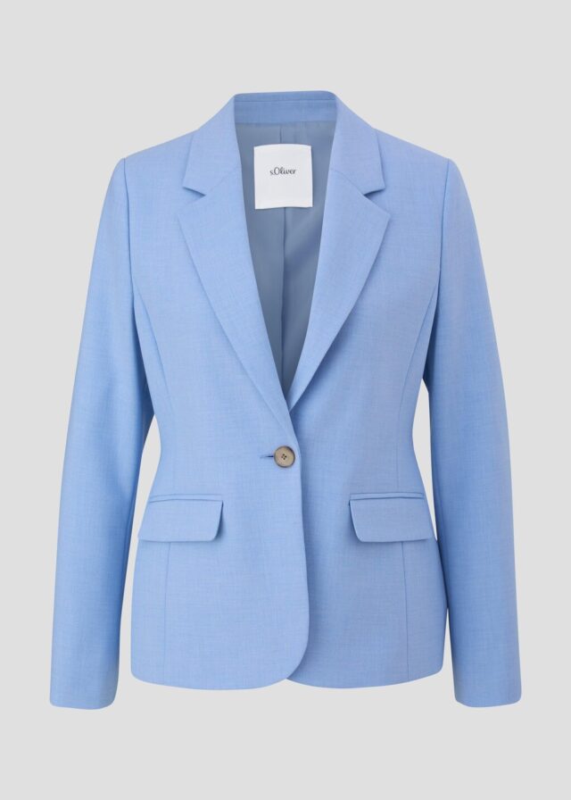 Blazer aus Viskosemix