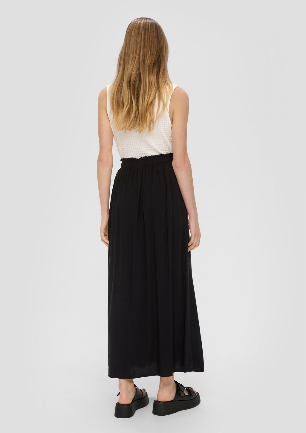 Midi-Rock aus Viskose