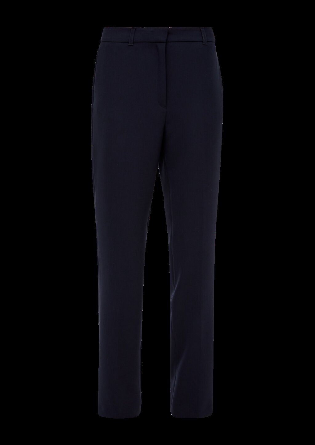 Straight-Leg-Hose aus Viskosemix