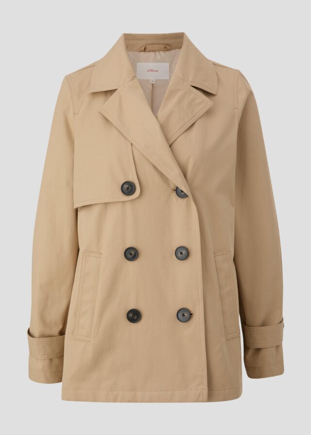 Cabanjacke aus Baumwollmix