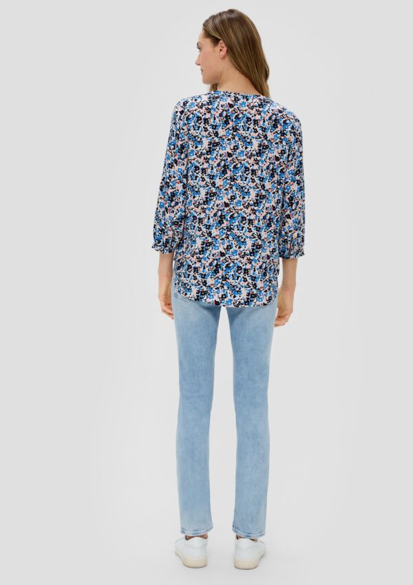 Tunikabluse mit All-over-Print