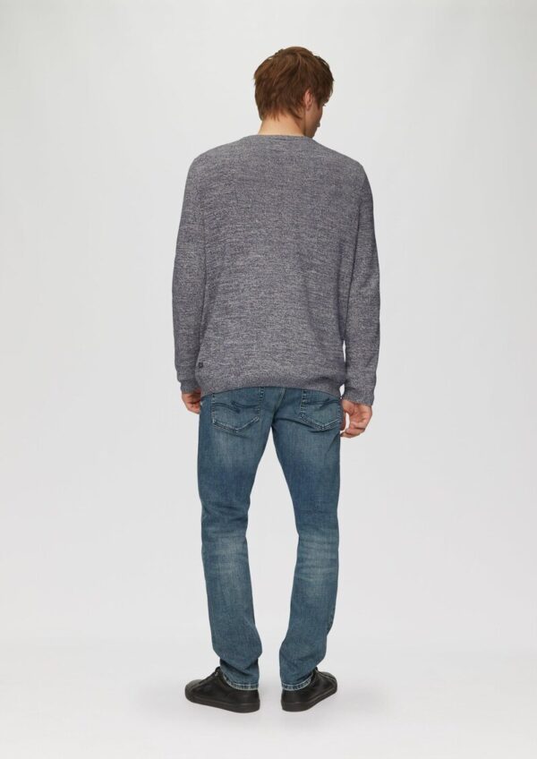 Strickpullover in melierter Optik