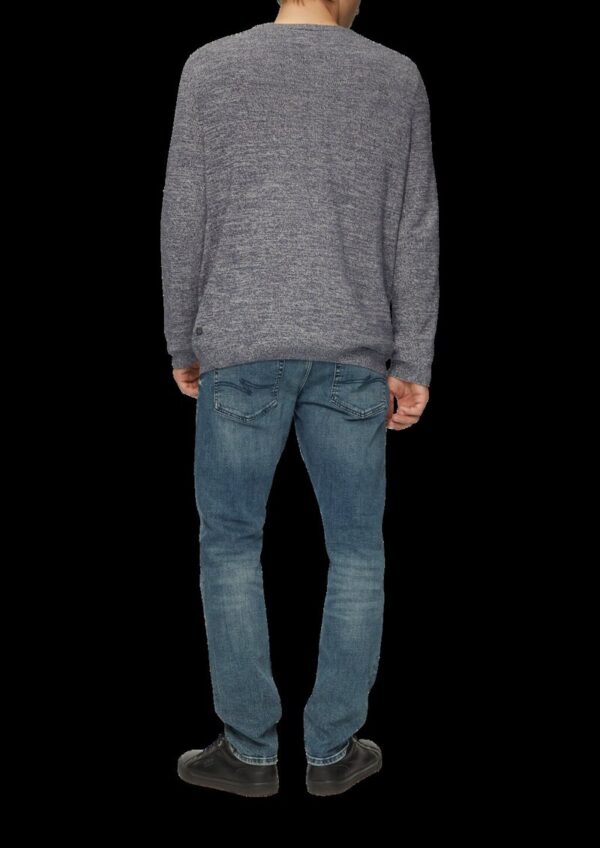 Strickpullover in melierter Optik