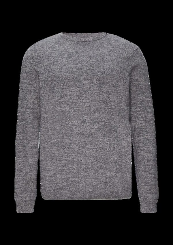 Strickpullover in melierter Optik
