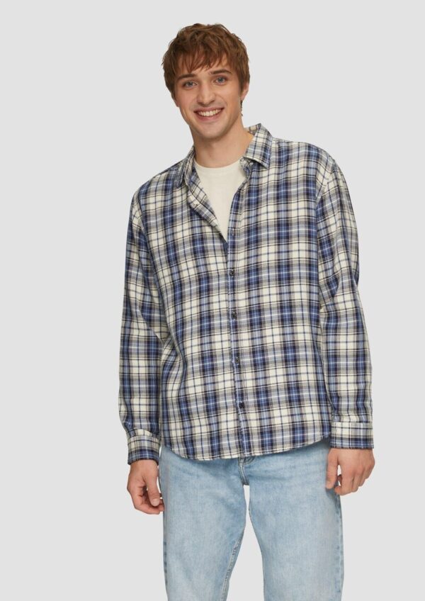 Karo-Hemd aus Baumwolle