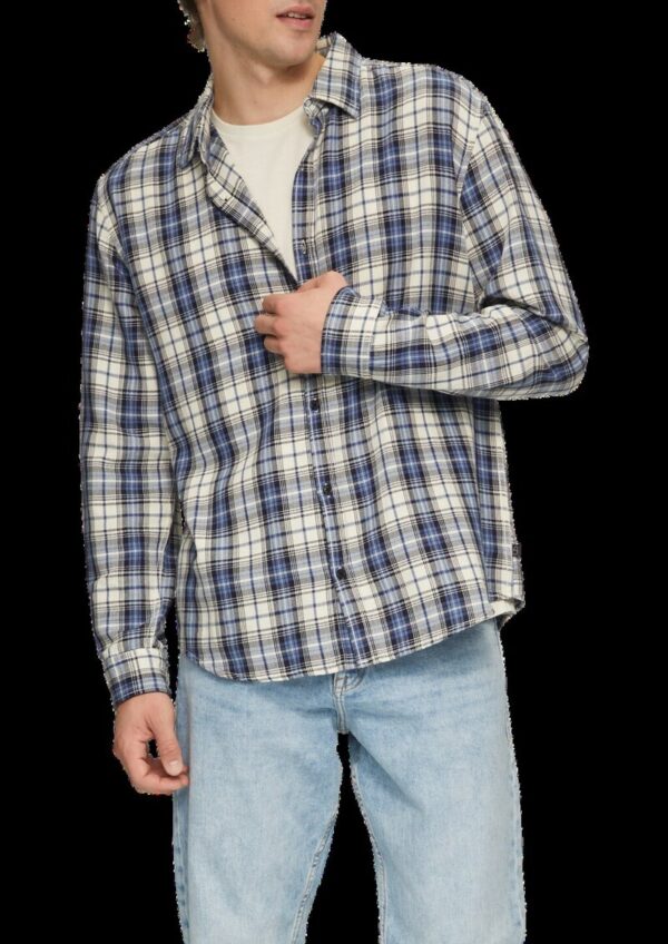 Karo-Hemd aus Baumwolle