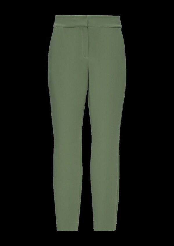 Slim: Cigarette Pants in Ankle-Länge aus Twill