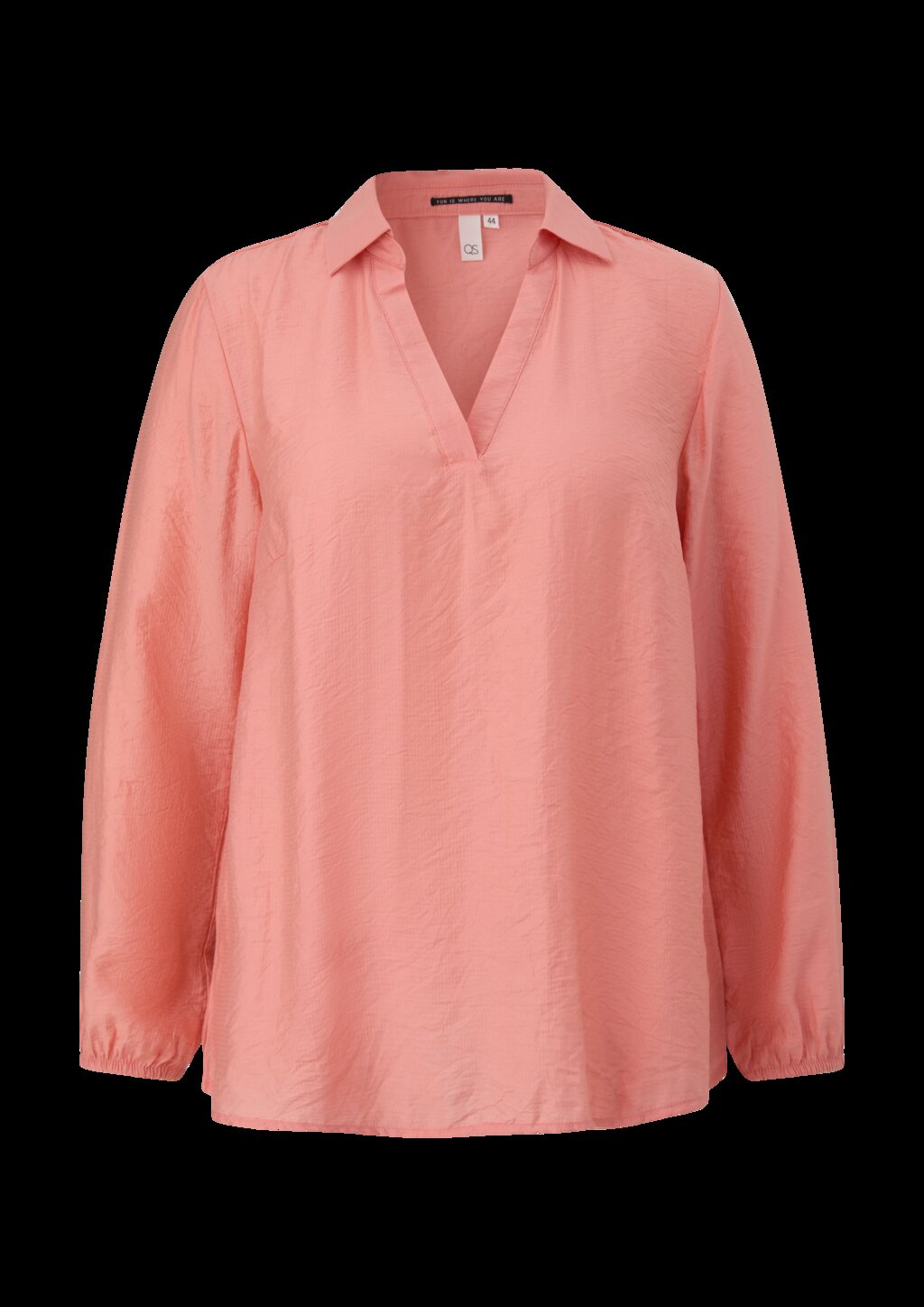 Hemdbluse mit Dobby-Struktur