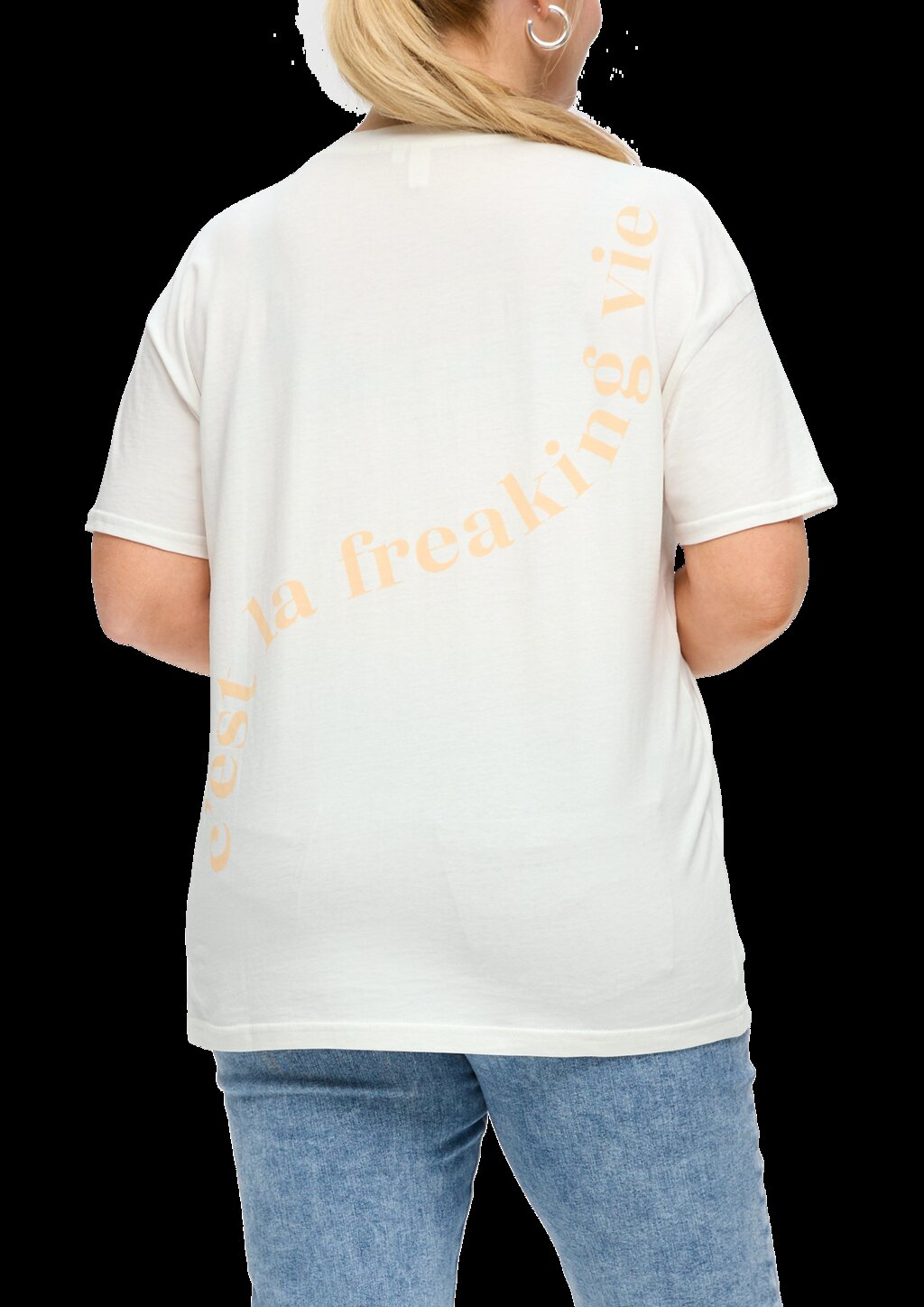 Oversize-Shirt mit Rückenprint