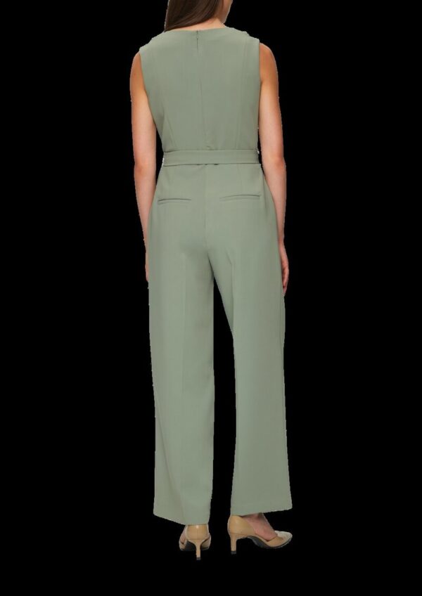 Twill-Jumpsuit mit Cut-Outs