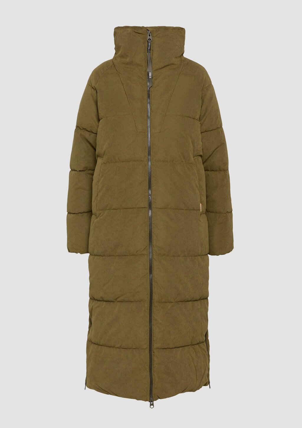 Langer wattierter Mantel