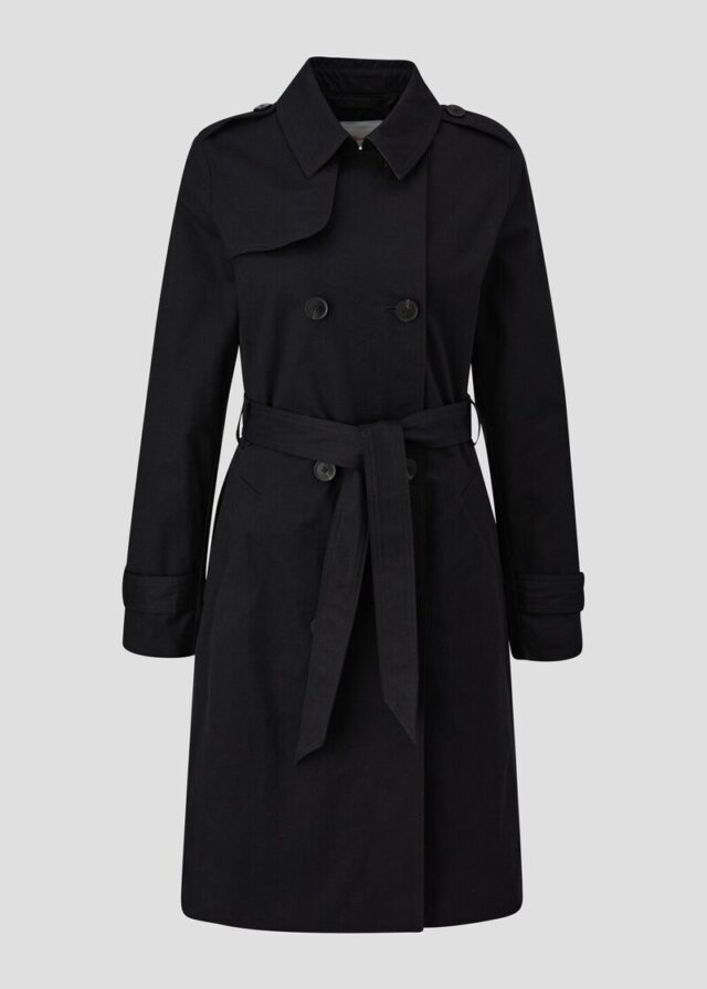 Langer Trench-Coat