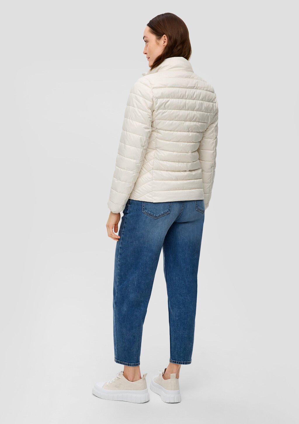 Steppjacke mit Stehkragen