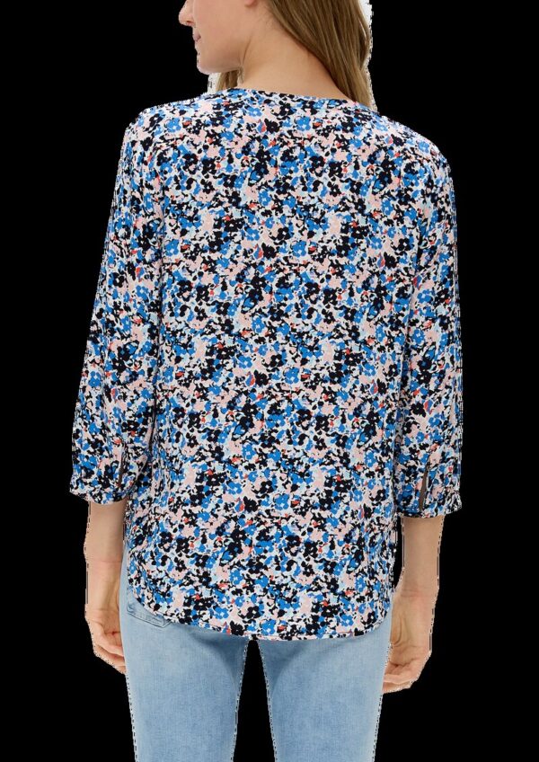 Tunikabluse mit All-over-Print