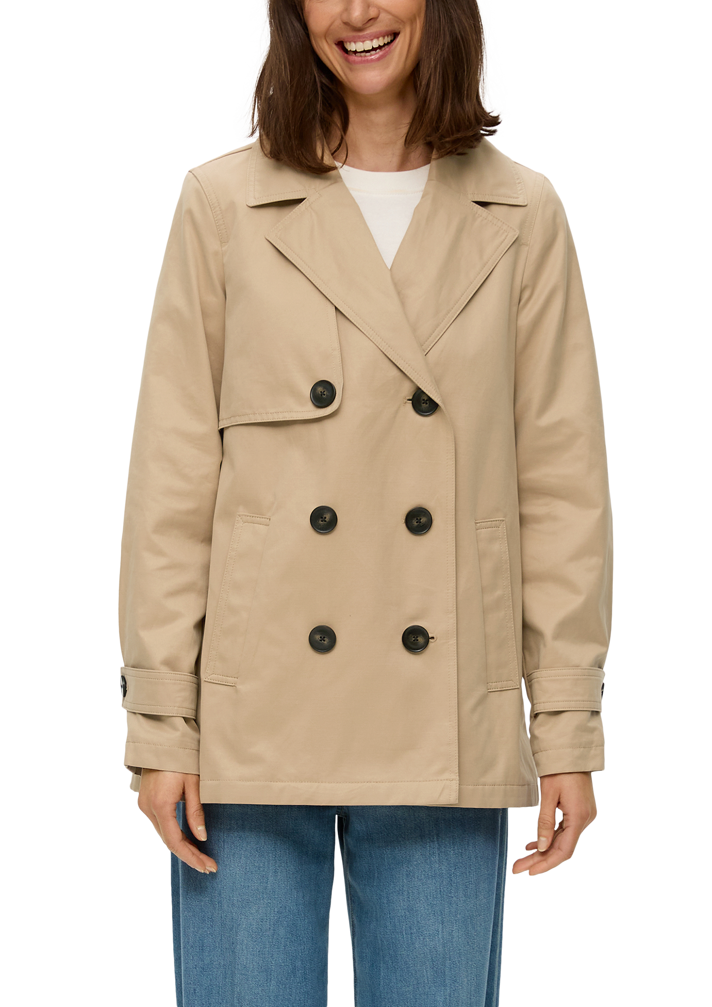 Cabanjacke aus Baumwollmix