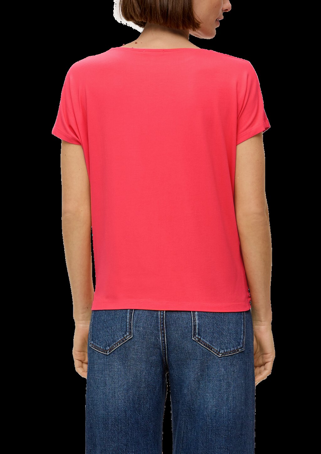 T-Shirt aus Viskosestretch