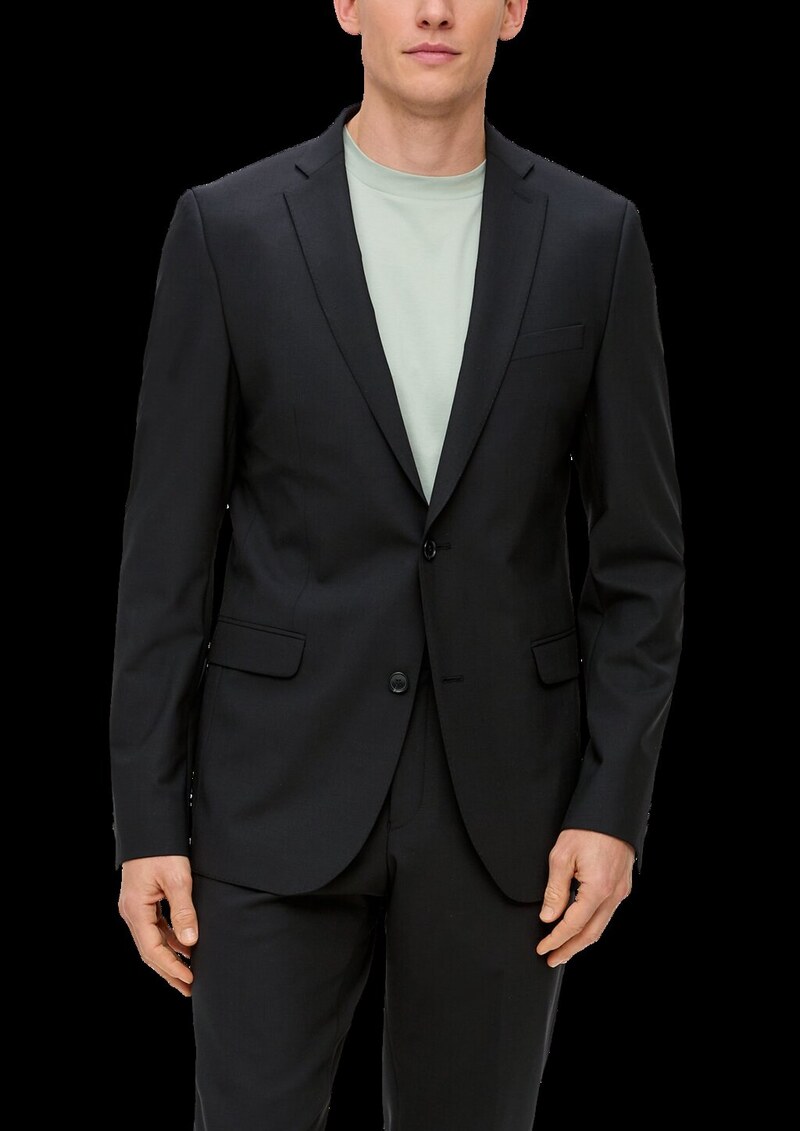 s.O ULTIMATE: Anzugsakko aus hochelastischem Schurwollmix