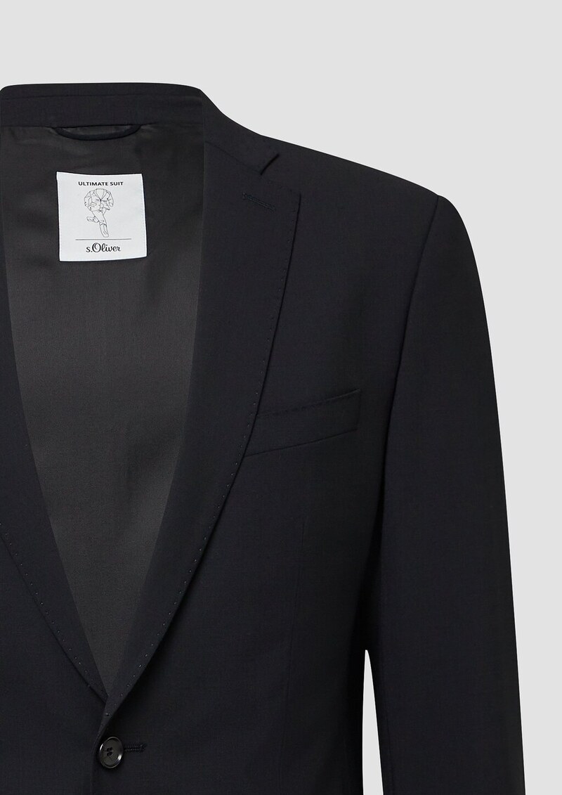 s.O ULTIMATE: Anzugsakko aus hochelastischem Schurwollmix