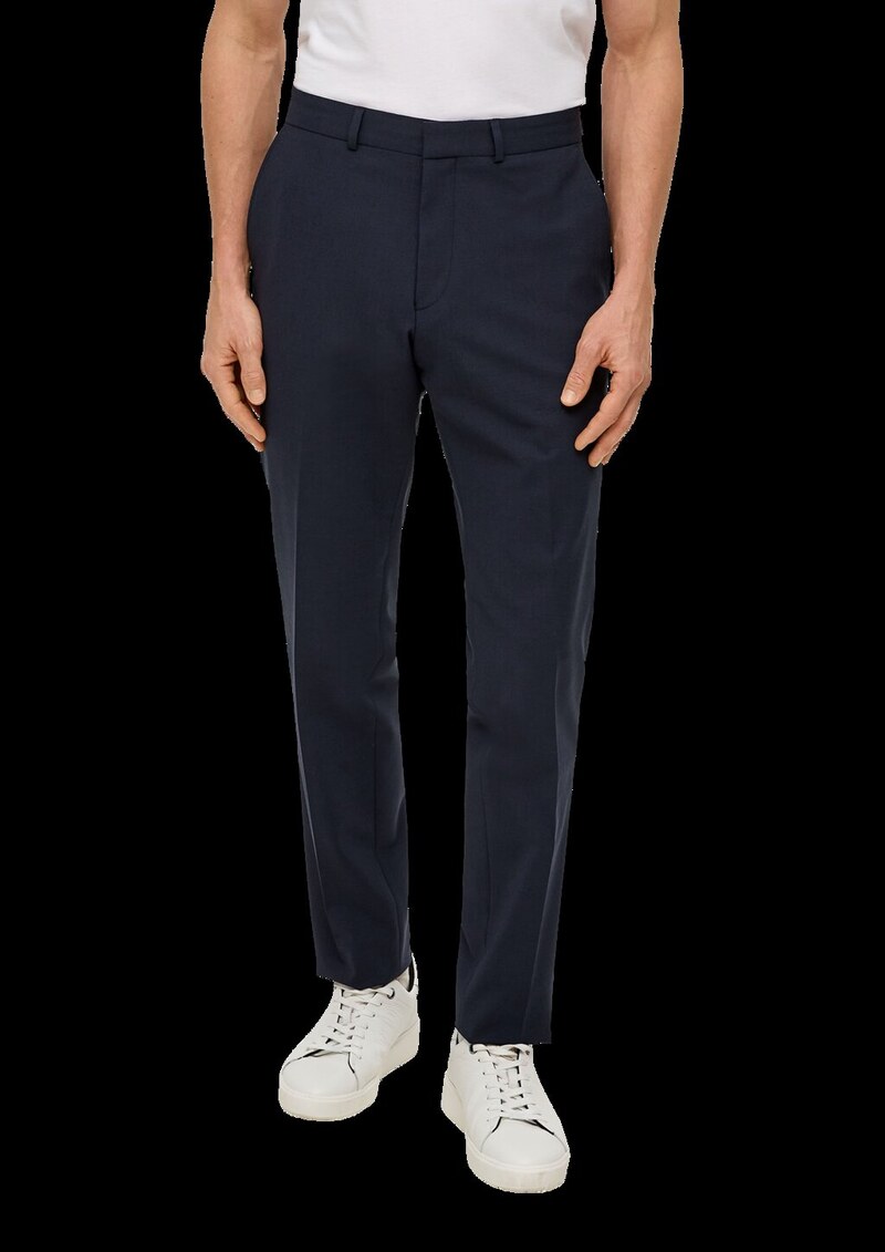 s.O ULTIMATE: Anzughose aus hochelastischem Schurwollmix