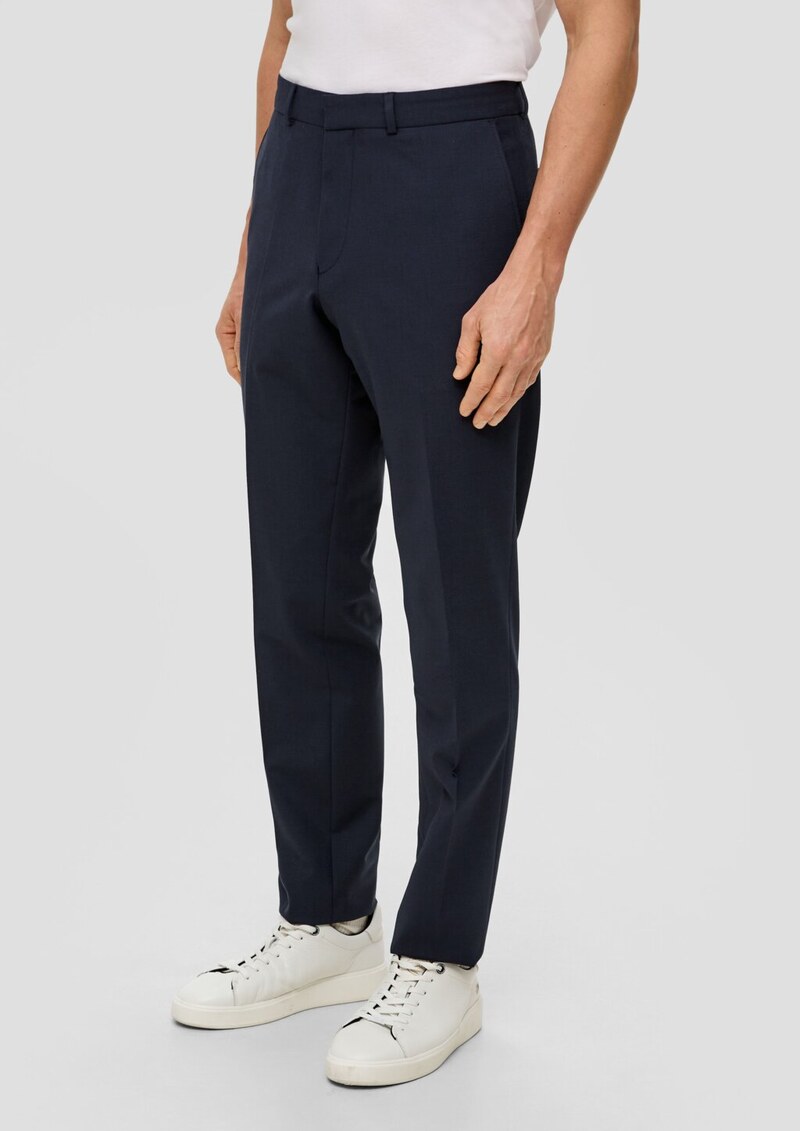 s.O ULTIMATE: Anzughose aus hochelastischem Schurwollmix