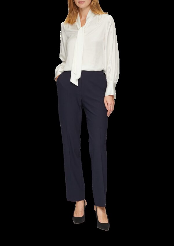 Satinbluse mit Schluppe