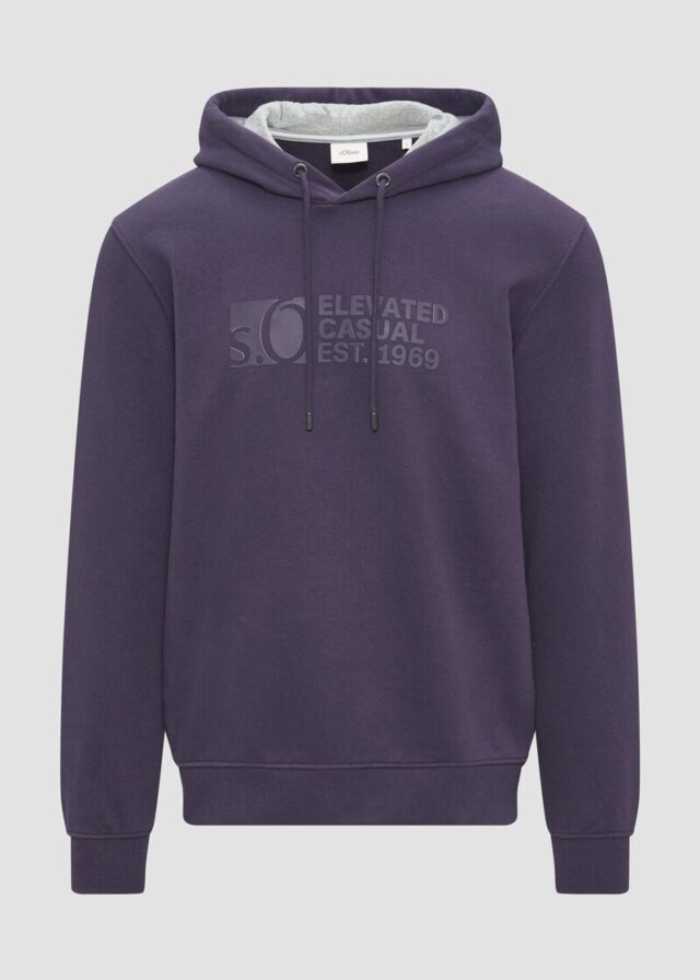 Hoodie mit Logo-Print