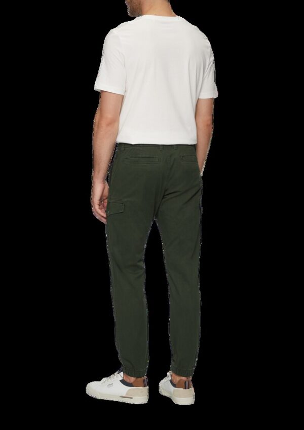 Regular Fit: Cargohose aus Baumwollstretch