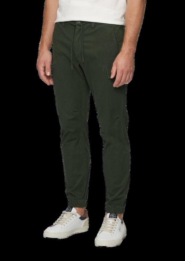 Regular Fit: Cargohose aus Baumwollstretch