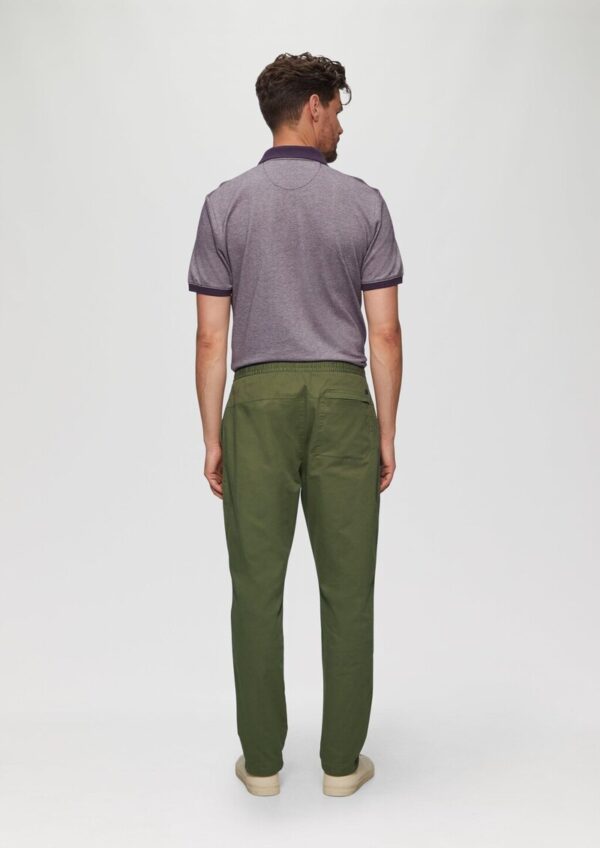 Hose aus Baumwollstretch im Relaxed Fit