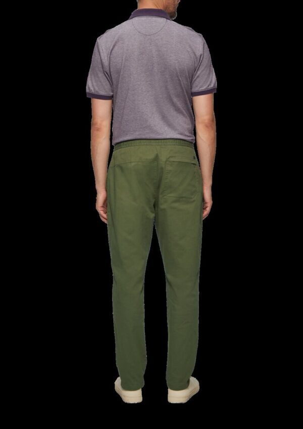 Hose aus Baumwollstretch im Relaxed Fit