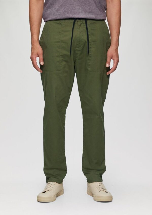 Hose aus Baumwollstretch im Relaxed Fit