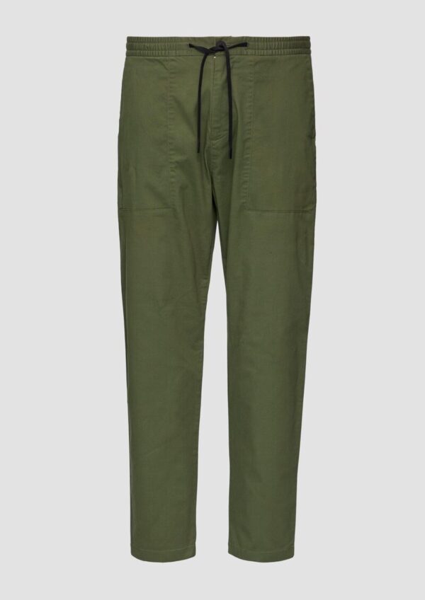 Hose aus Baumwollstretch im Relaxed Fit