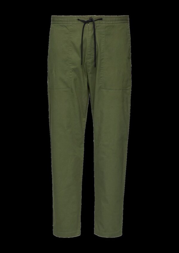 Hose aus Baumwollstretch im Relaxed Fit