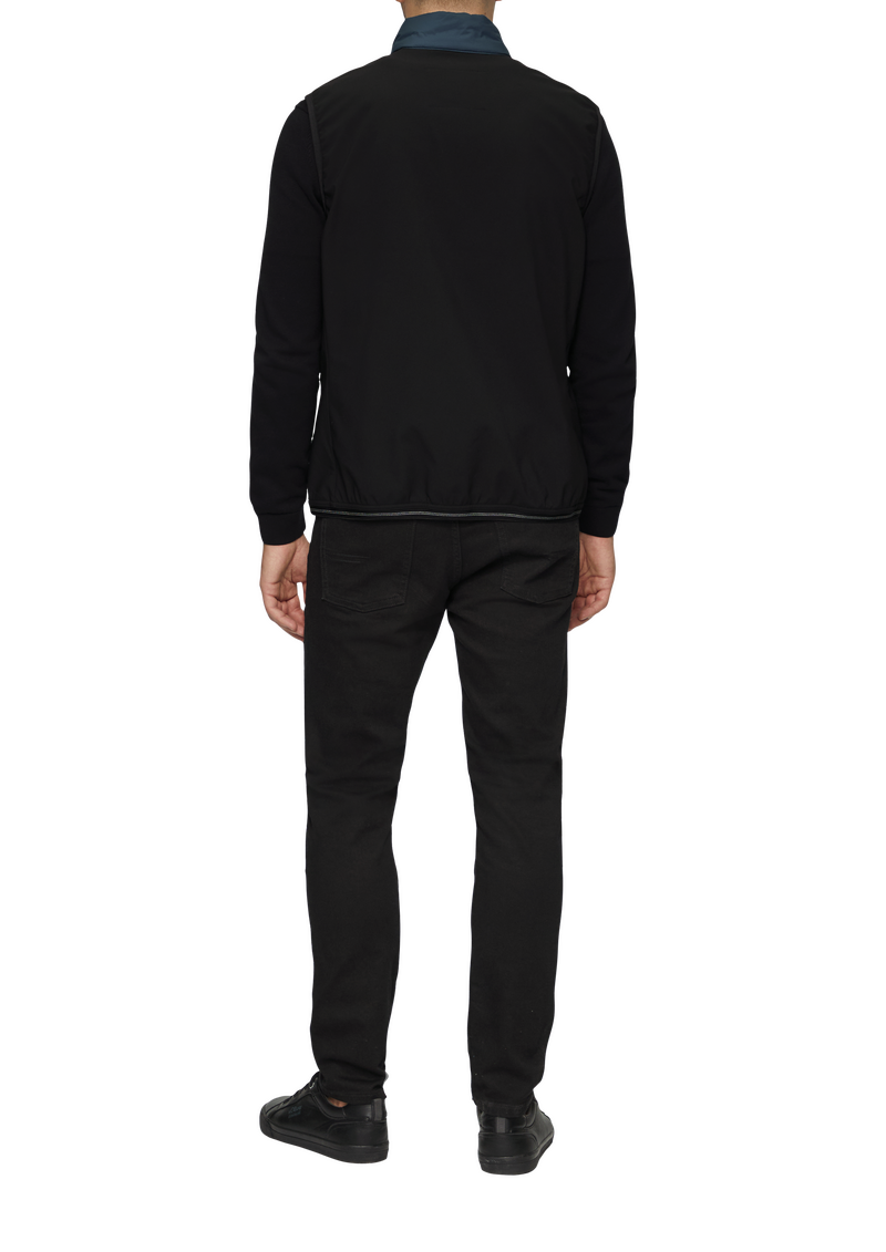 Outdoor-Weste im Fabricmix