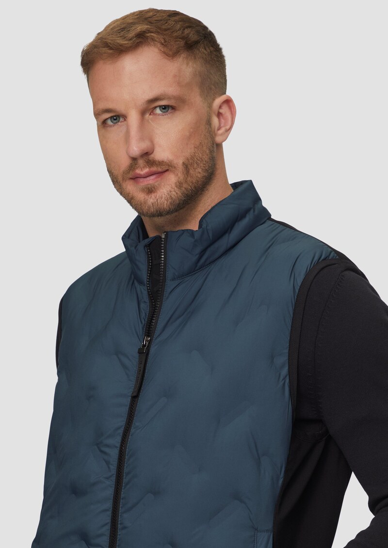 Outdoor-Weste im Fabricmix