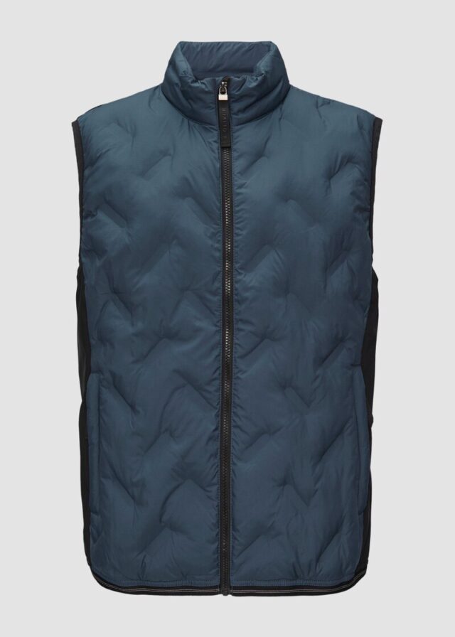 Outdoor-Weste im Fabricmix